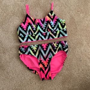 NWOT(never worn)...2pc Girls Justice Bathing Suit